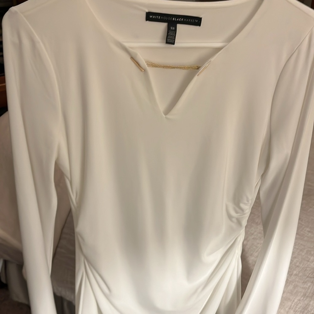 Knit top with chain detail - Picture 2 of 4